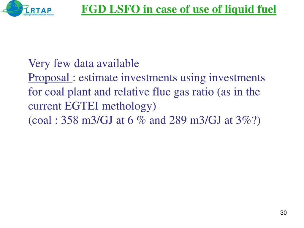 fgd lsfo in case of use of liquid fuel