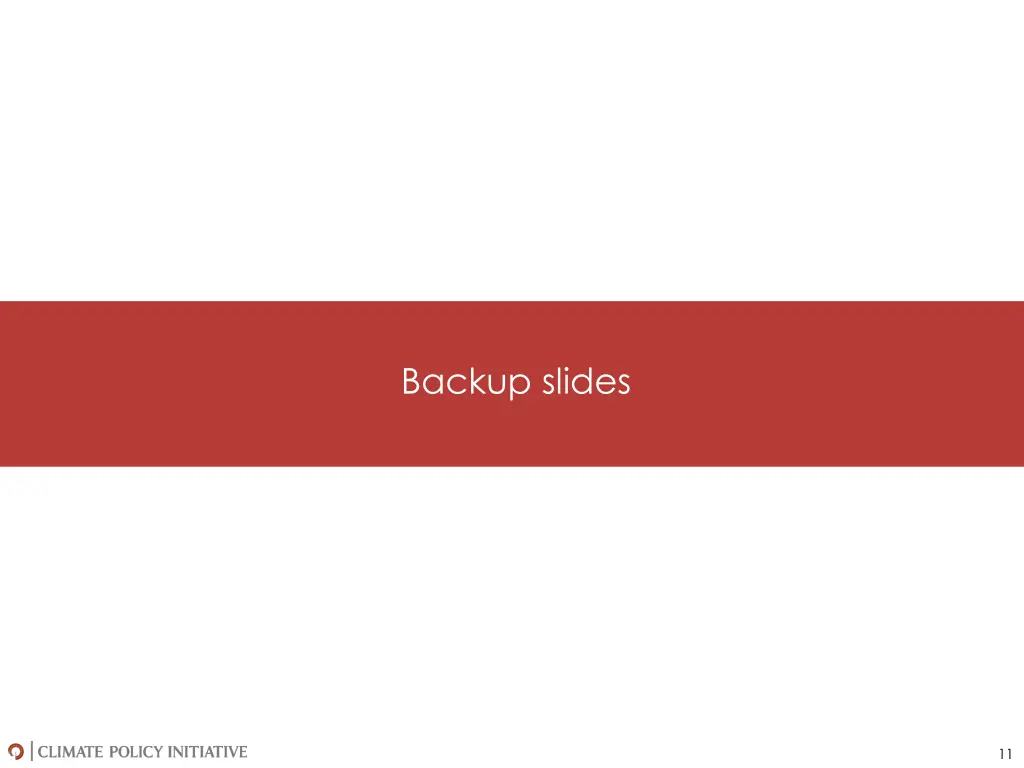 backup slides