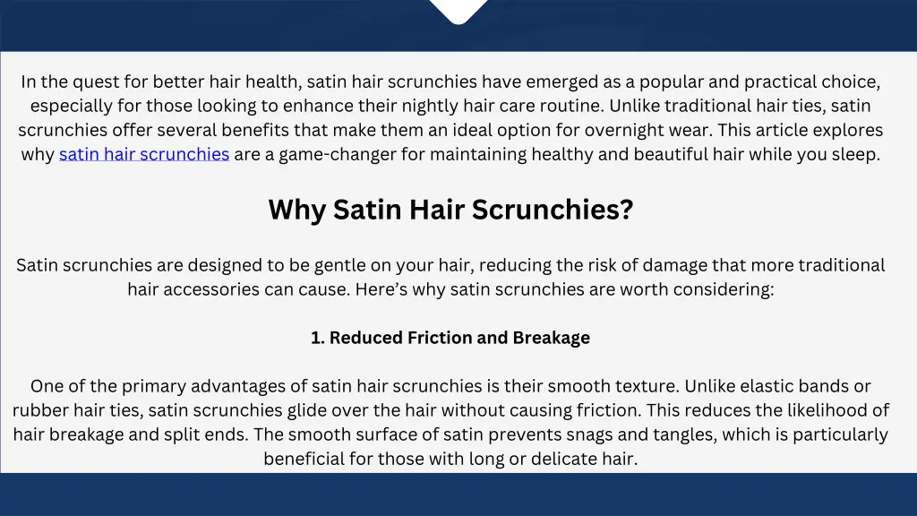 in the quest for better hair health satin hair