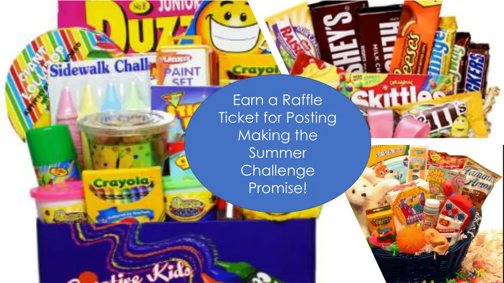 earn a raffle ticket for posting making