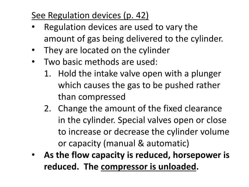 see regulation devices p 42 regulation devices