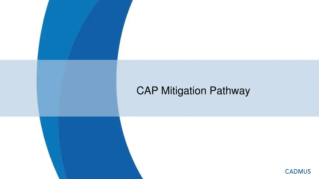 cap mitigation pathway