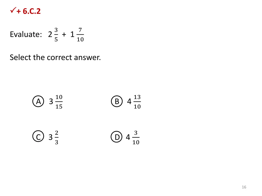 6 c 2