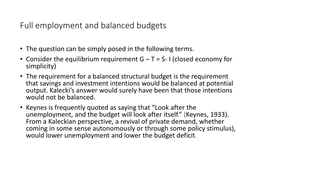 full employment and balanced budgets 3