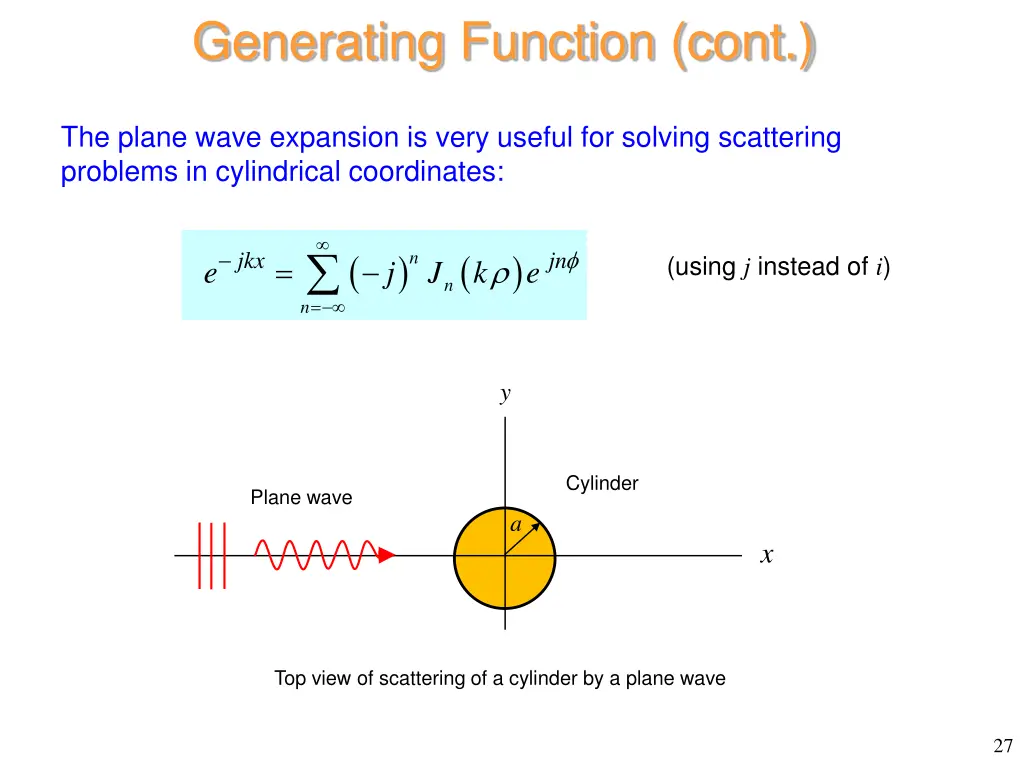 generating function cont 1
