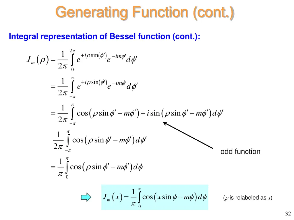 generating function cont 4