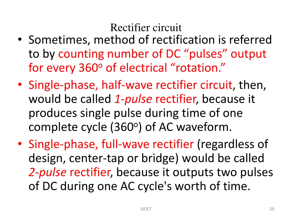 rectifier circuit 5