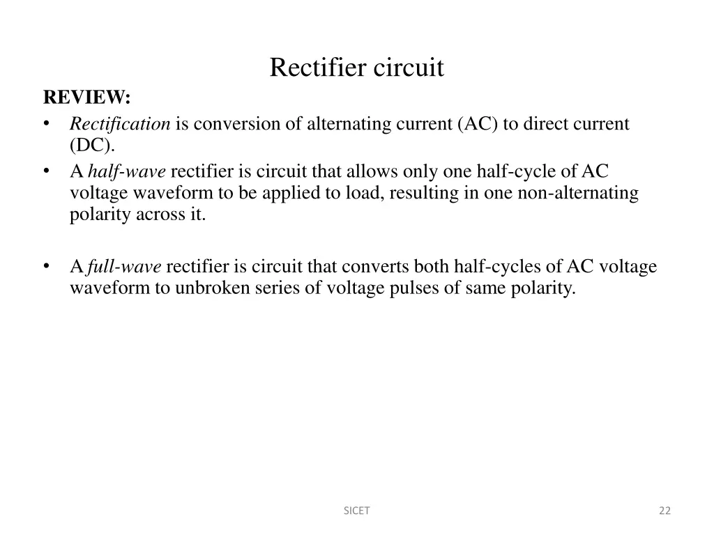 rectifier circuit 6