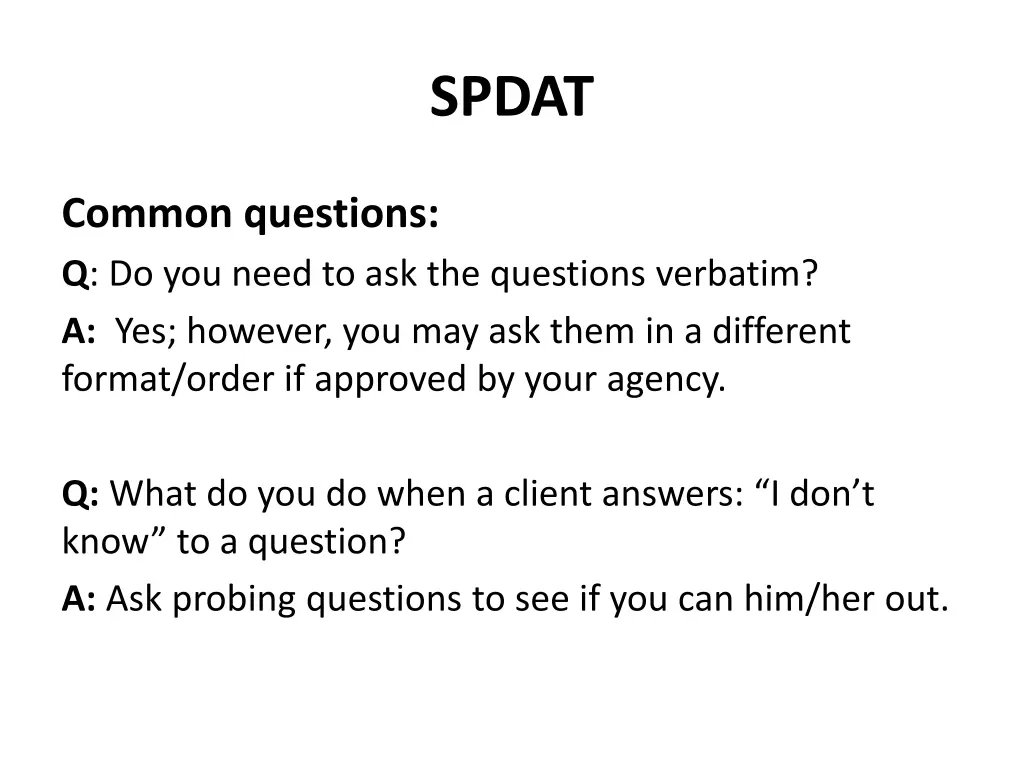 spdat 11