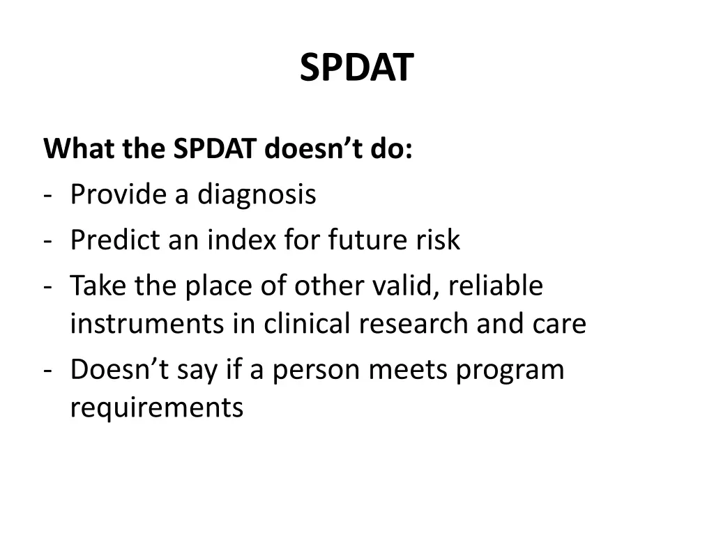 spdat 8