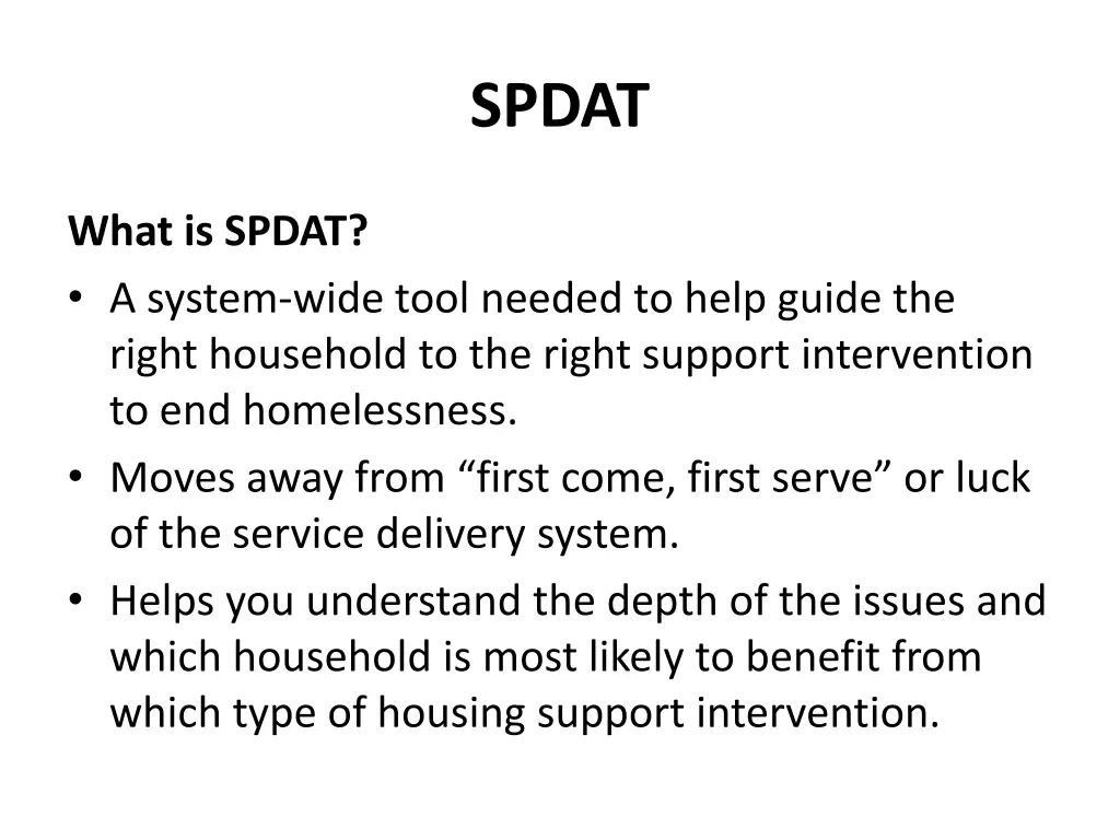 spdat