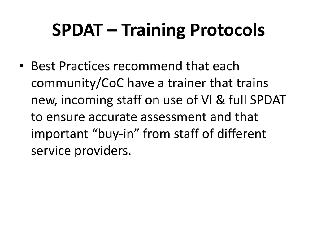 spdat training protocols 1