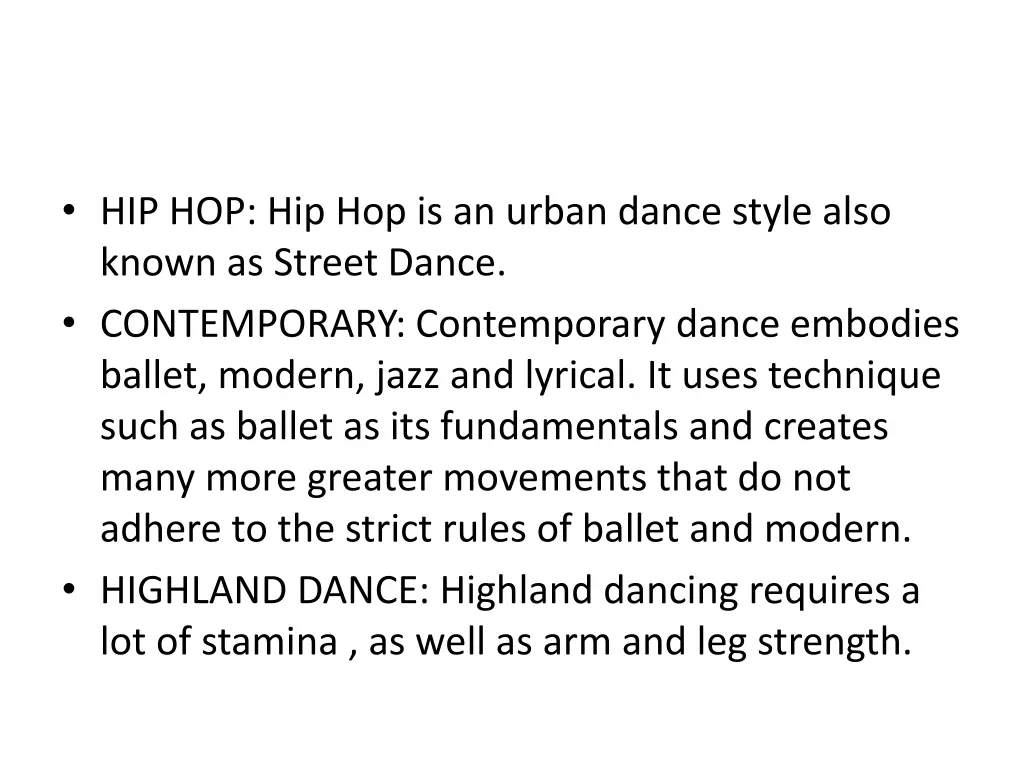 hip hop hip hop is an urban dance style also