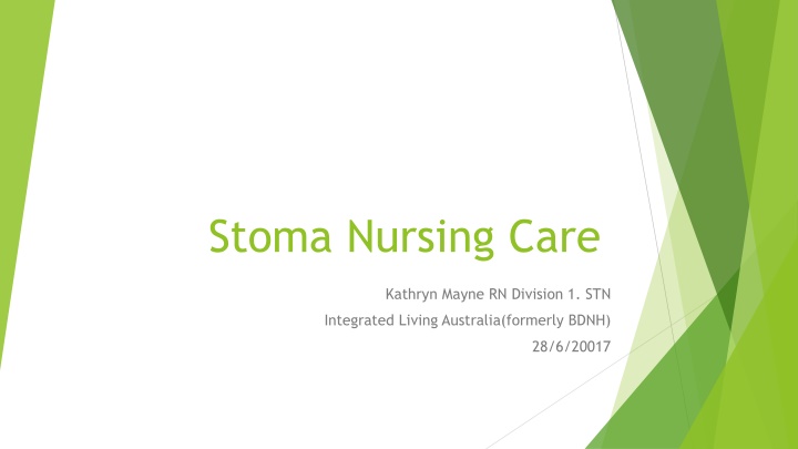 stoma nursing care