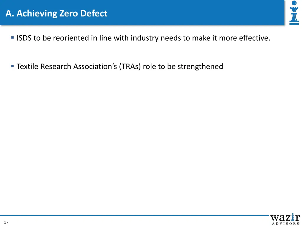 a achieving zero defect