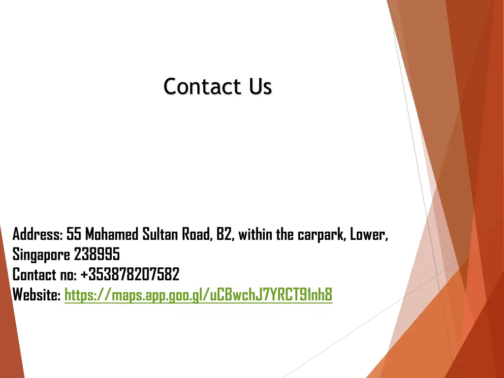 contact us