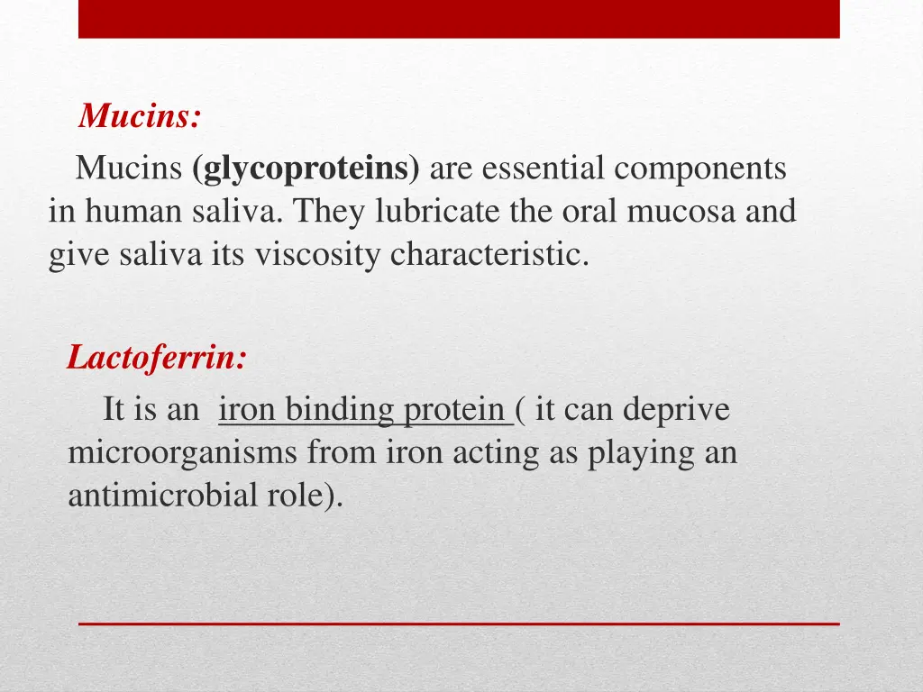 mucins mucins glycoproteins are essential