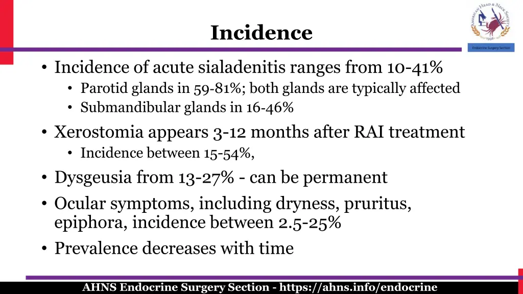 incidence