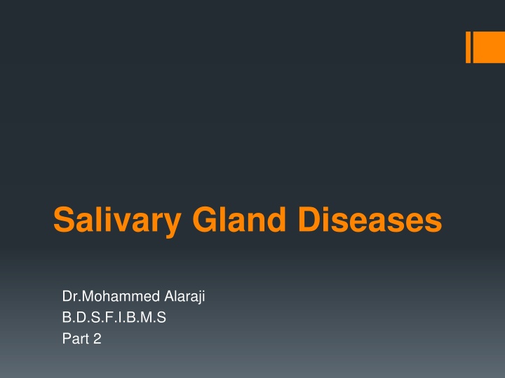 salivary gland diseases