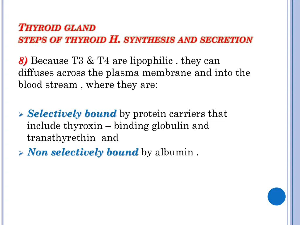 t hyroid gland steps of thyroid h synthesis 3