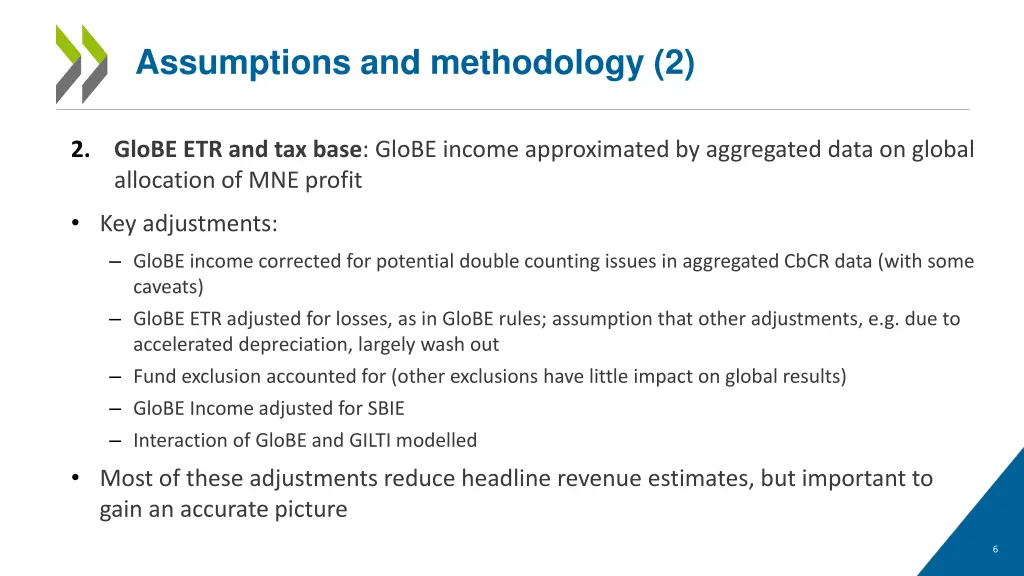 assumptions and methodology 2