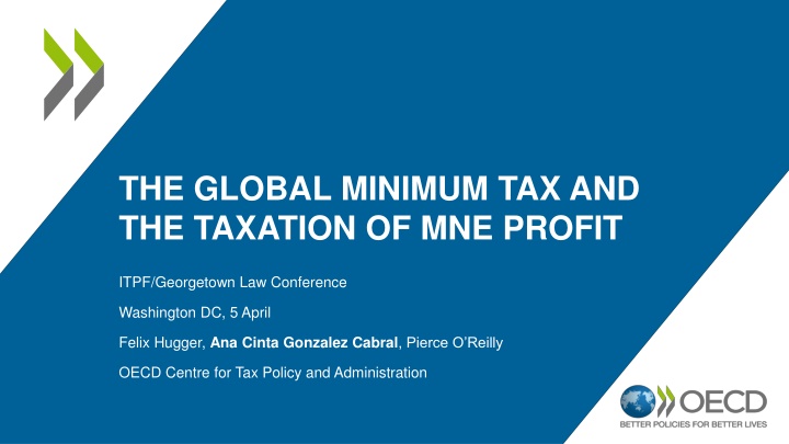 the global minimum tax and the taxation