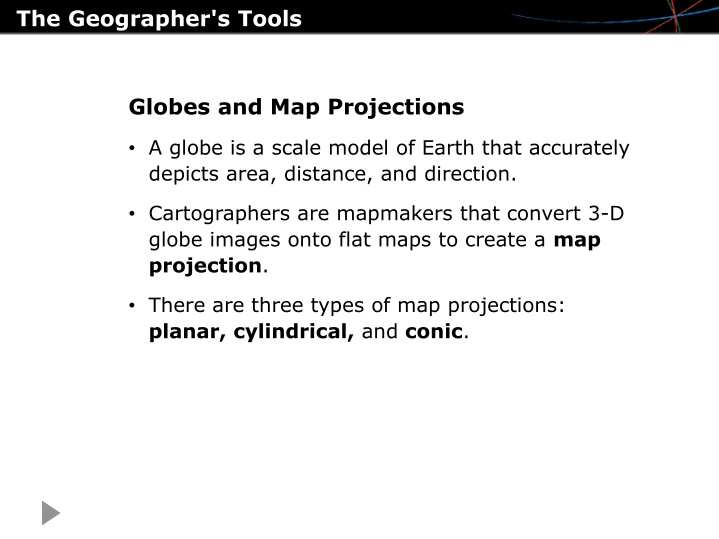 the geographer s tools