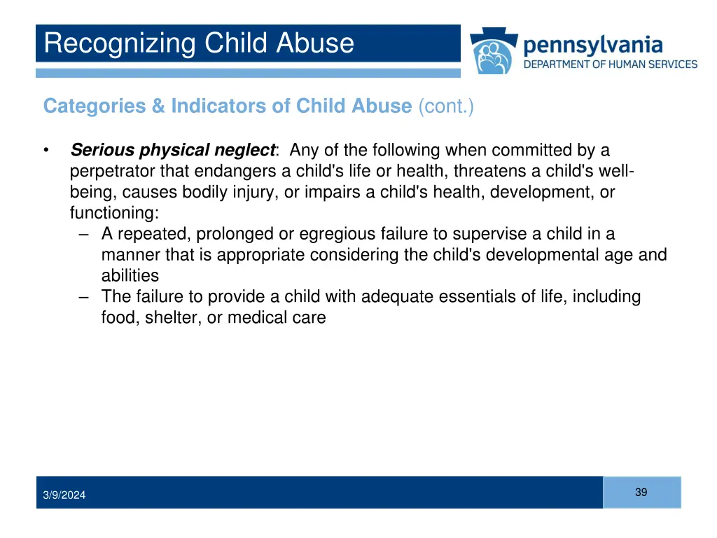 recognizing child abuse 14