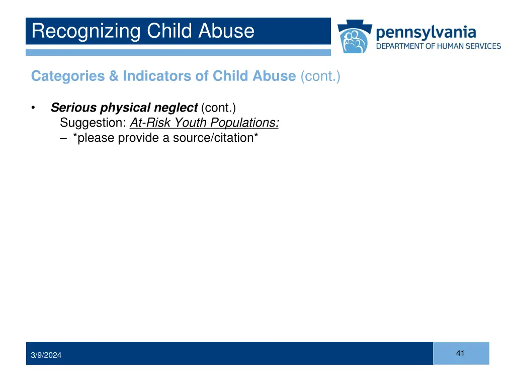 recognizing child abuse 16