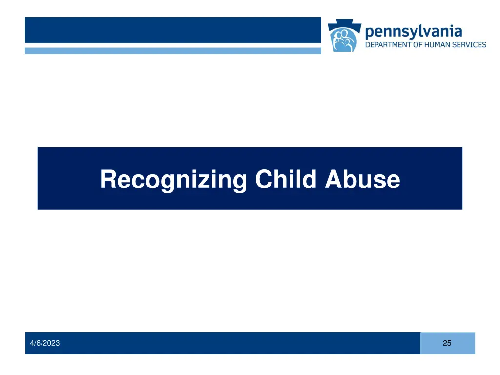 recognizing child abuse