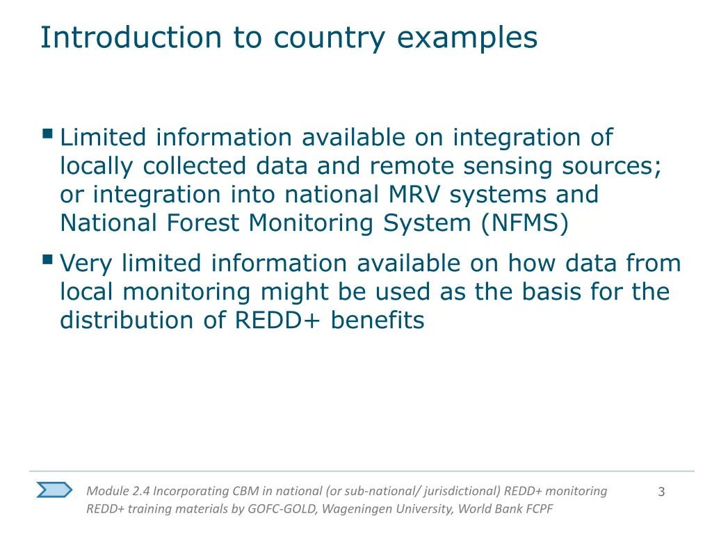 introduction to country examples