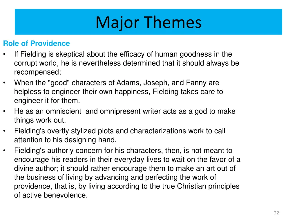 major themes 2