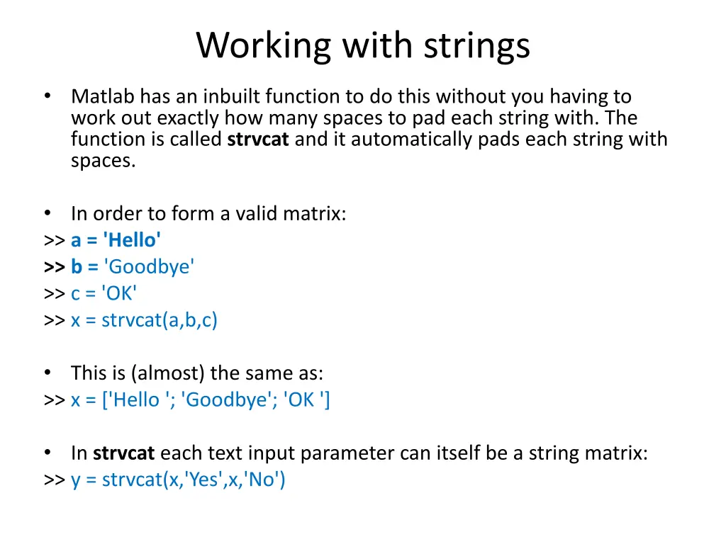 working with strings 4