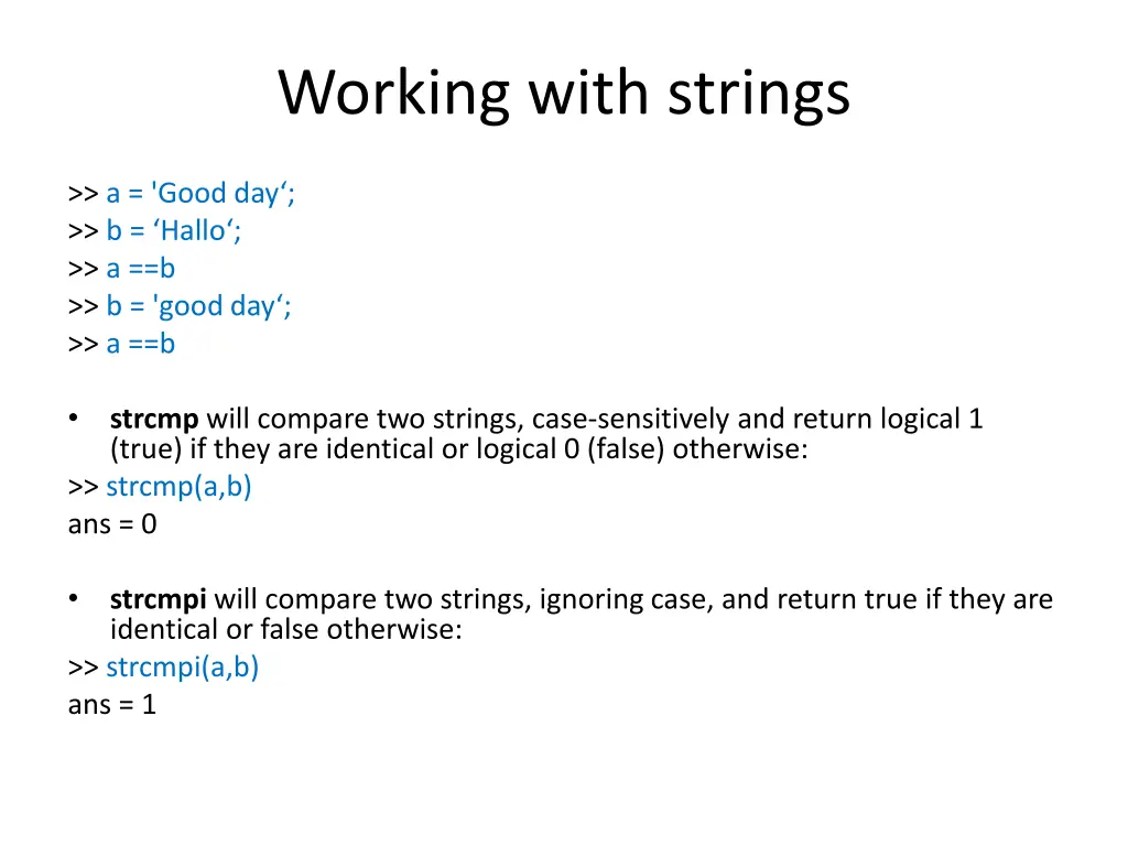 working with strings 6