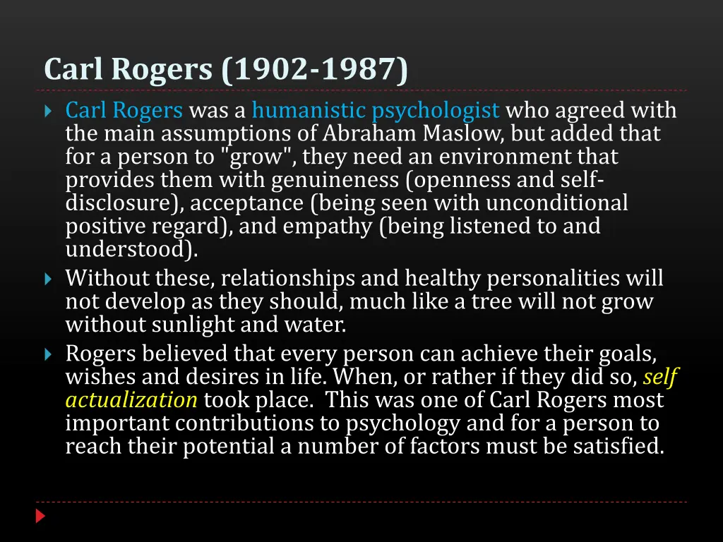 carl rogers 1902 1987 carl rogers