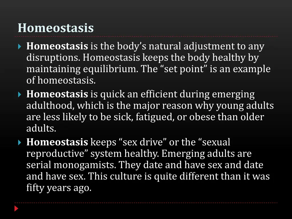 homeostasis