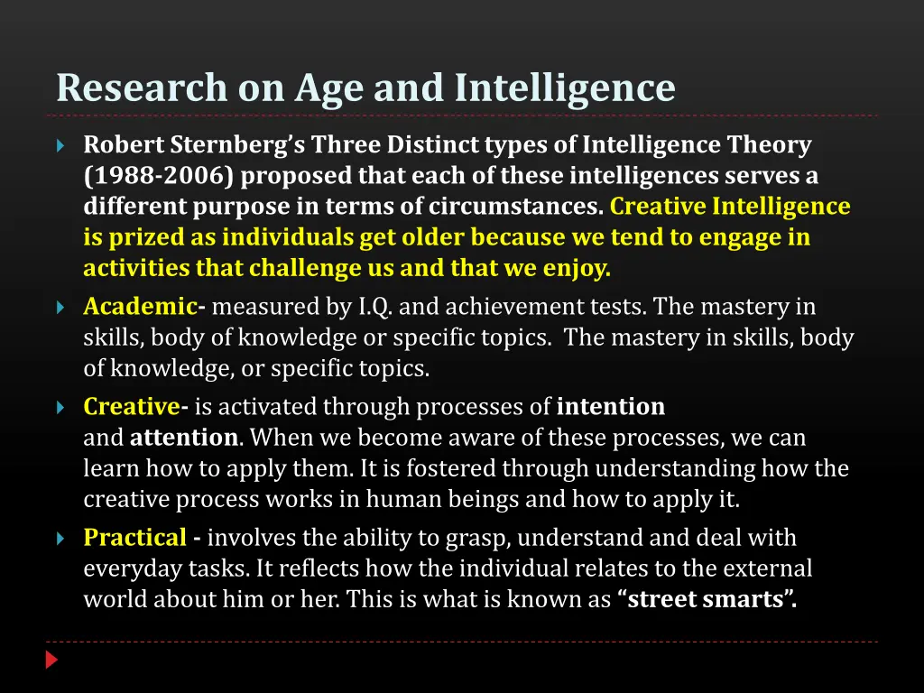 research on age and intelligence 4