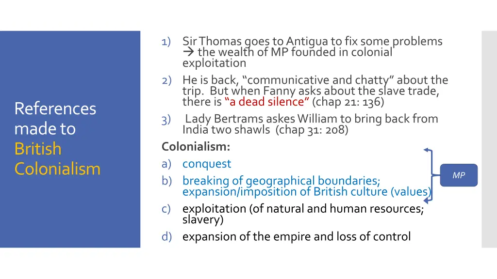 1 sir thomas goes to antigua to fix some problems