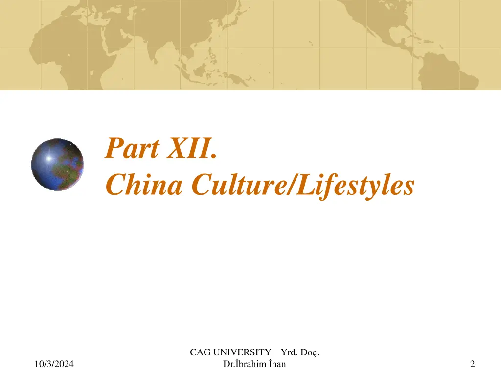 part xii china culture lifestyles