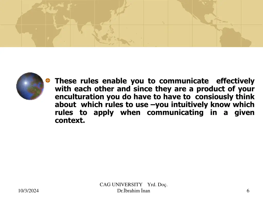 these rules enable you to communicate effectively