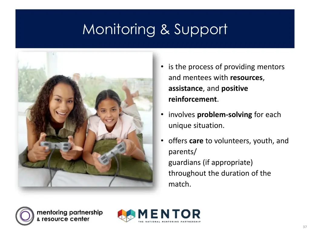 monitoring support