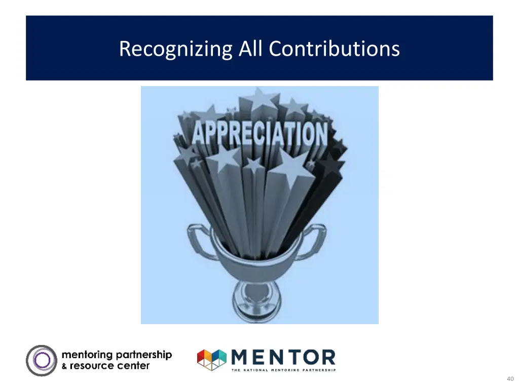 recognizing all contributions