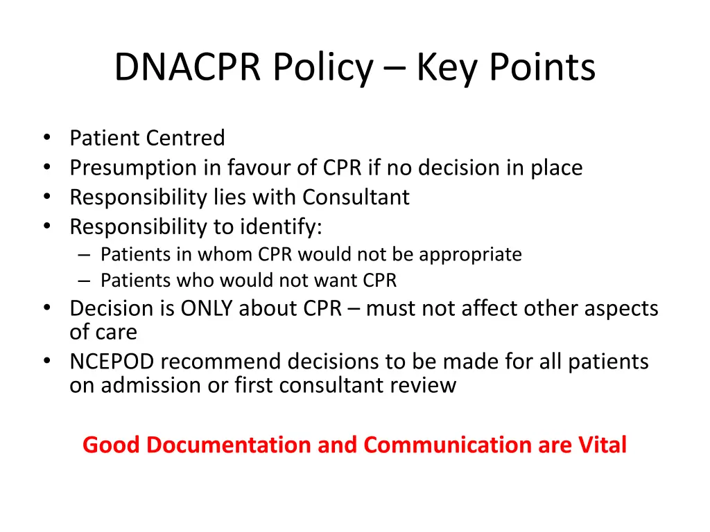 dnacpr policy key points