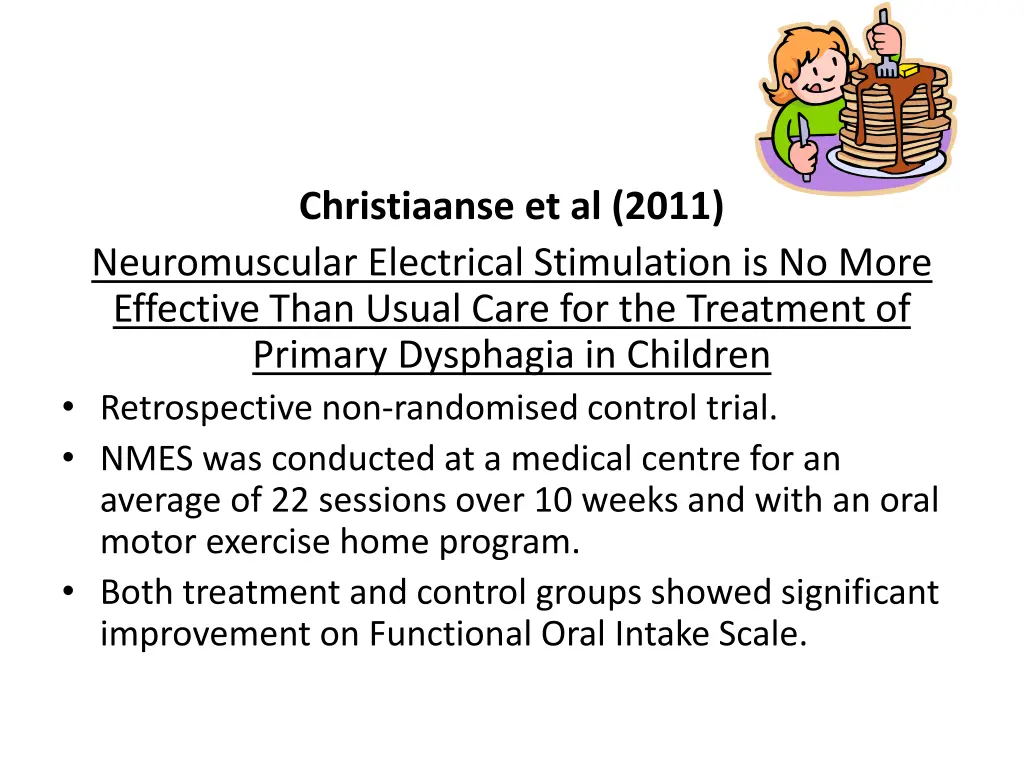 christiaanse et al 2011 neuromuscular electrical