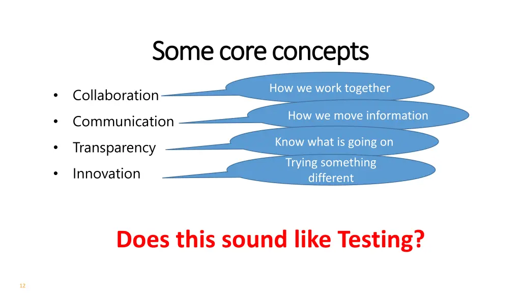 some core concepts some core concepts