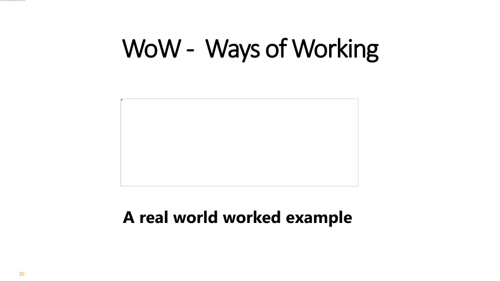 wow wow ways of working ways of working 1