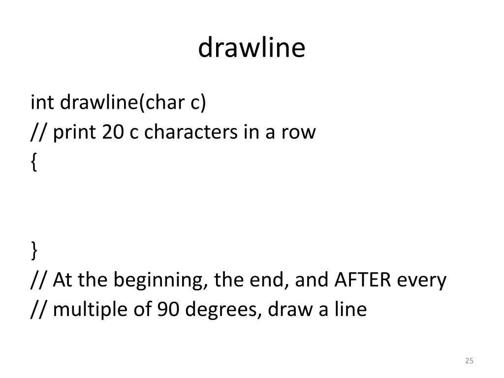 drawline 1