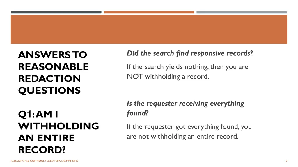 did the search find responsive records