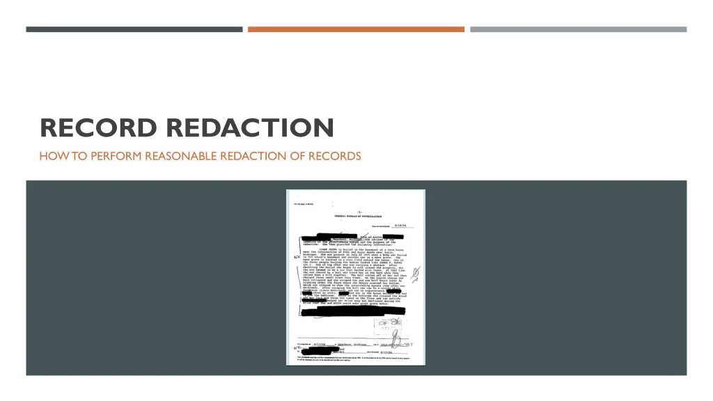 record redaction