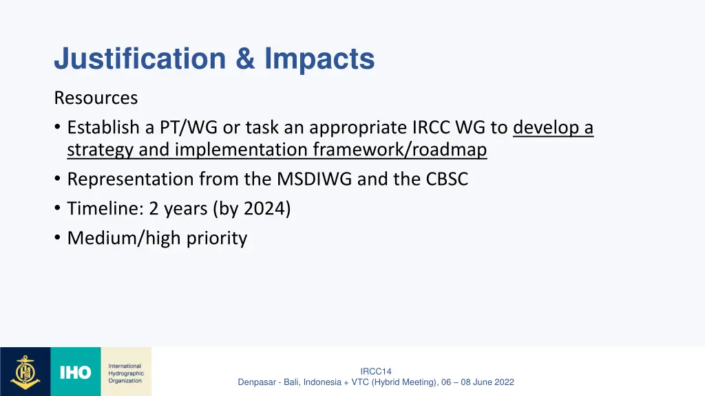 justification impacts 1